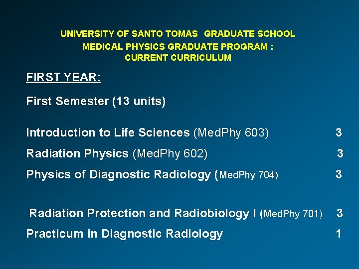 medical physics graduate programs in canada