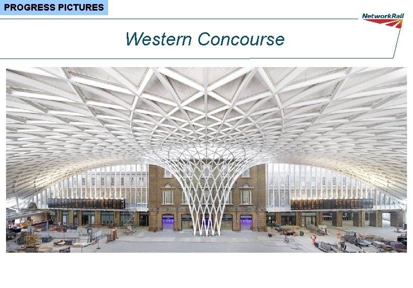 PROGRESS PICTURES Western Concourse 