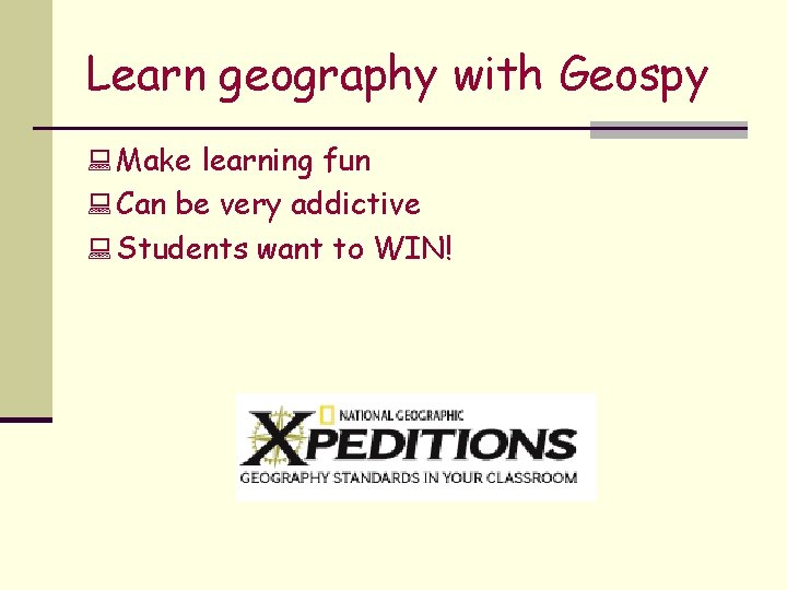Learn geography with Geospy : Make learning fun : Can be very addictive :