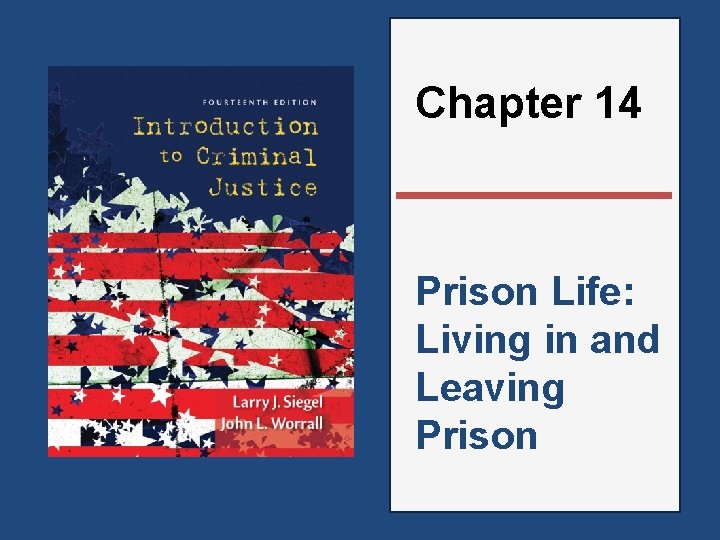 Chapter 14 Prison Life: Living in and Leaving Prison 