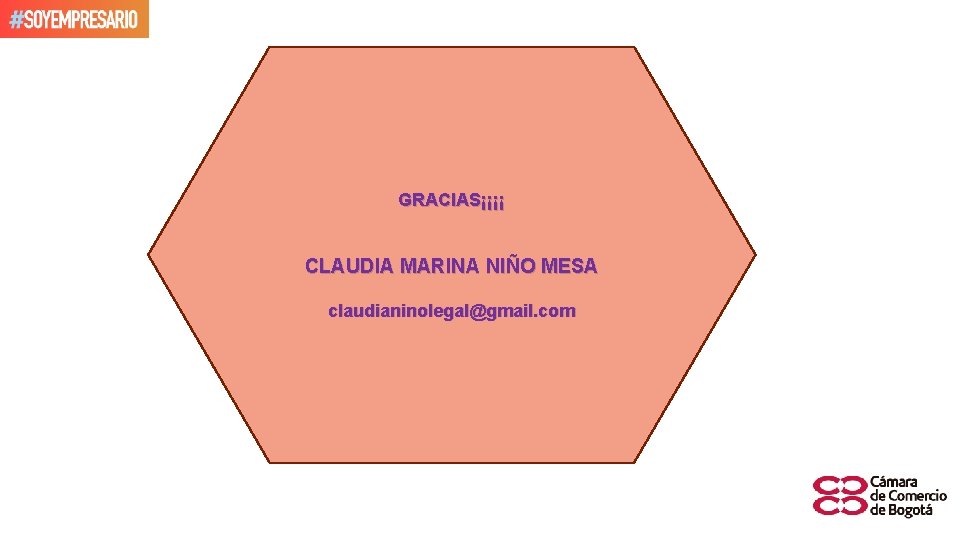 GRACIAS¡¡¡¡ CLAUDIA MARINA NIÑO MESA claudianinolegal@gmail. com 