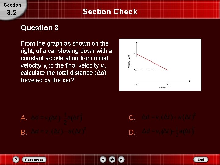 Section 3. 2 Section Check Question 3 From the graph as shown on the