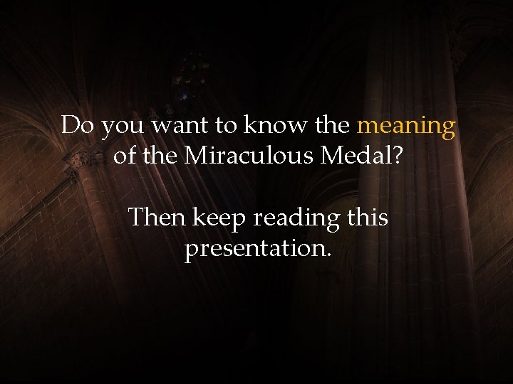 Do you want to know the meaning of the Miraculous Medal? Then keep reading Do you want to know the meaning of the Miraculous Medal? Then keep reading