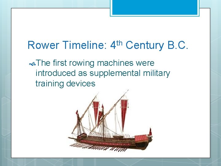 First Ever Rowing Machine All About the Rower Safety Guidelines What is