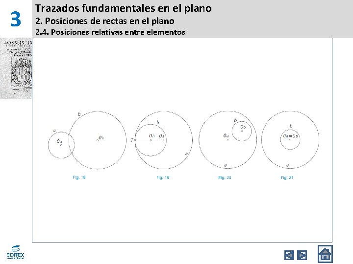 3 Trazados fundamentales en el plano 2. Posiciones de rectas en el plano 2. 3 Trazados fundamentales en el plano 2. Posiciones de rectas en el plano 2.