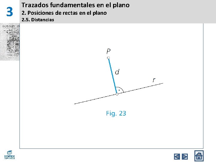 3 Trazados fundamentales en el plano 2. Posiciones de rectas en el plano 2. 3 Trazados fundamentales en el plano 2. Posiciones de rectas en el plano 2.
