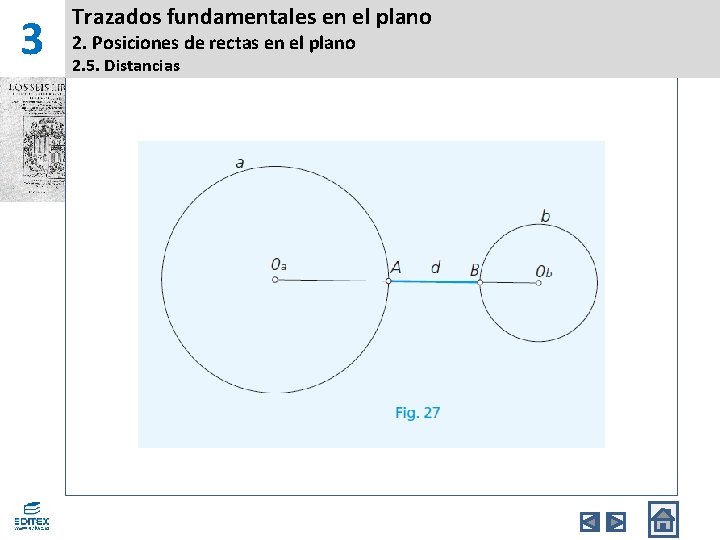 3 Trazados fundamentales en el plano 2. Posiciones de rectas en el plano 2. 3 Trazados fundamentales en el plano 2. Posiciones de rectas en el plano 2.