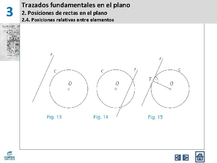 3 Trazados fundamentales en el plano 2. Posiciones de rectas en el plano 2. 3 Trazados fundamentales en el plano 2. Posiciones de rectas en el plano 2.