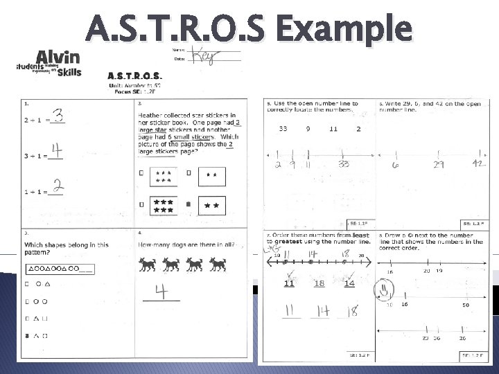 A. S. T. R. O. S Example 