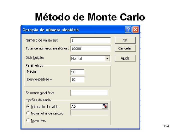 Método de Monte Carlo 124 