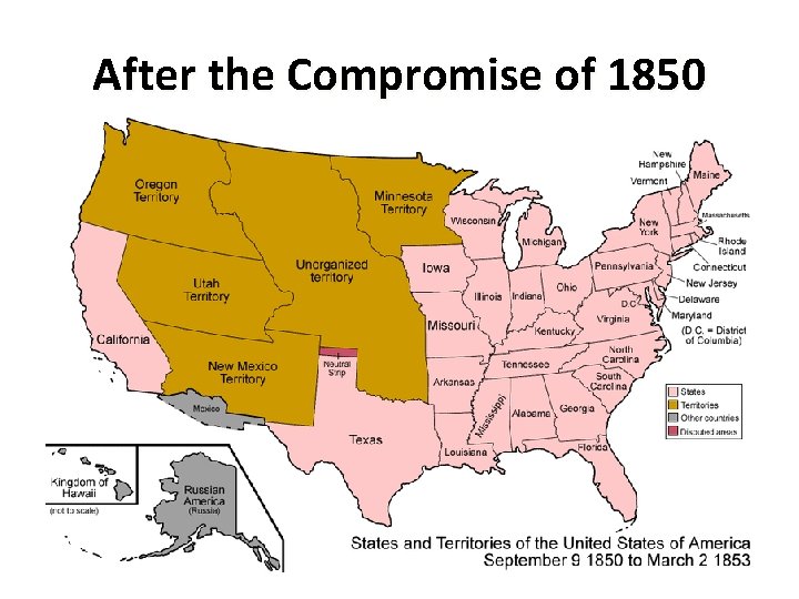After the Compromise of 1850 