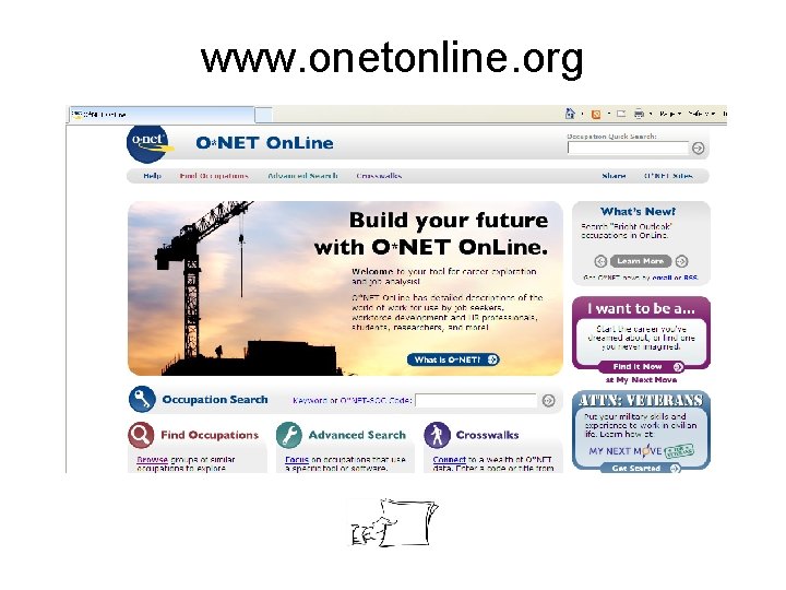 www. onetonline. org www. onetonline. org