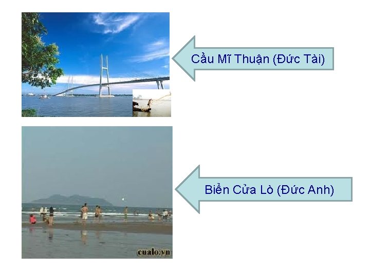 Cầu Mĩ Thuận (Đức Tài) Biển Cửa Lò (Đức Anh) 