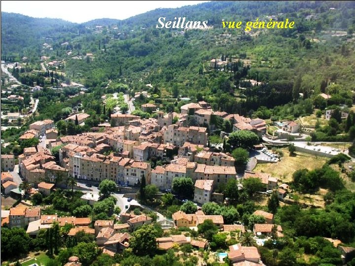 Seillans vue générale 