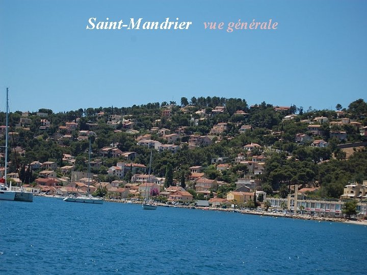 Saint-Mandrier vue générale 