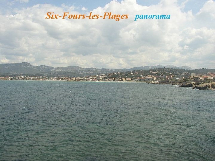 Six-Fours-les-Plages panorama 