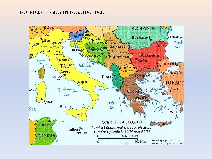 LA GRECIA CLÁSICA EN LA ACTUALIDAD LA GRECIA CLÁSICA EN LA ACTUALIDAD