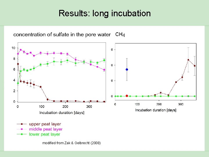 Results: long incubation modified from Zak & Gelbrecht (2008) 