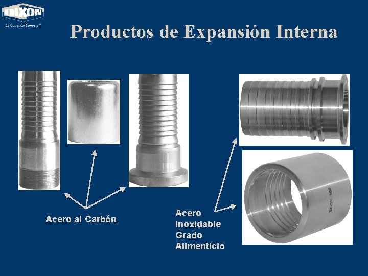 Productos de Expansión Interna Acero al Carbón Acero Inoxidable Grado Alimenticio 