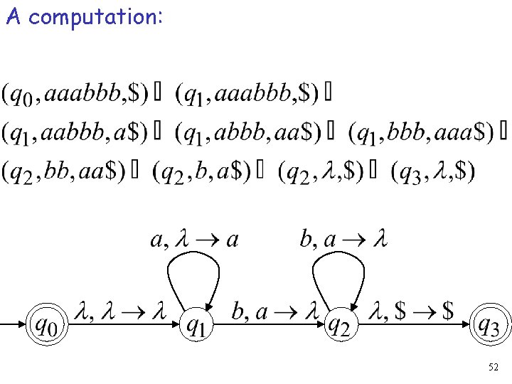 A computation: 52 