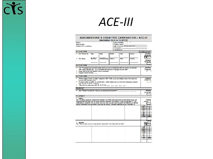 ACE-III 