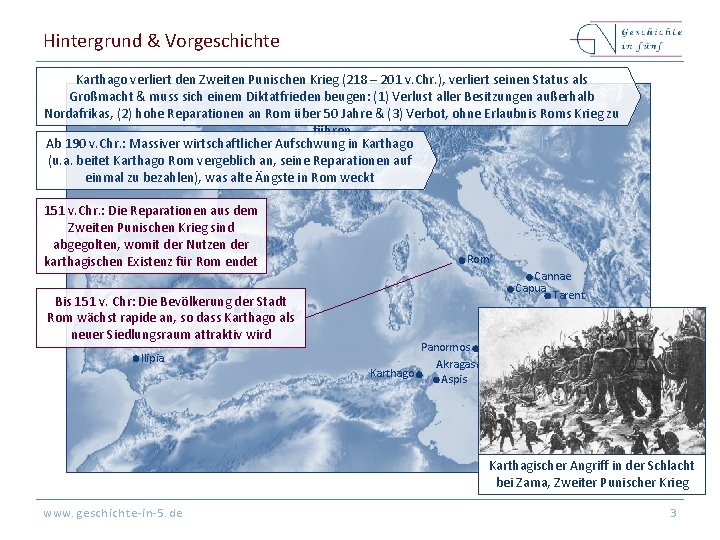Hintergrund & Vorgeschichte Karthago verliert den Zweiten Punischen Krieg (218 – 201 v. Chr. Hintergrund & Vorgeschichte Karthago verliert den Zweiten Punischen Krieg (218 – 201 v. Chr.