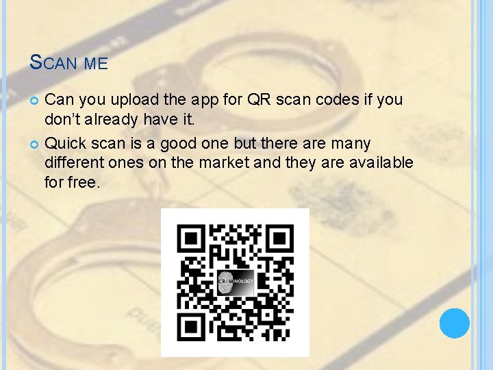 SCAN ME Can you upload the app for QR scan codes if you don’t SCAN ME Can you upload the app for QR scan codes if you don’t