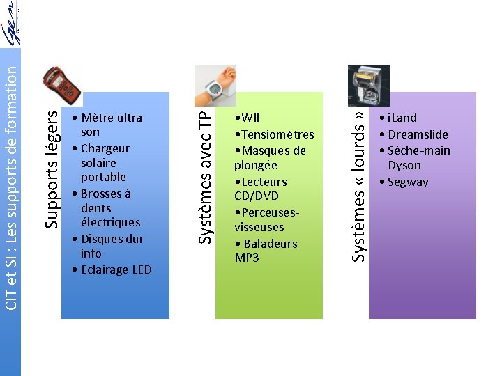  • WII • Tensiomètres • Masques de plongée • Lecteurs CD/DVD • Perceuses-