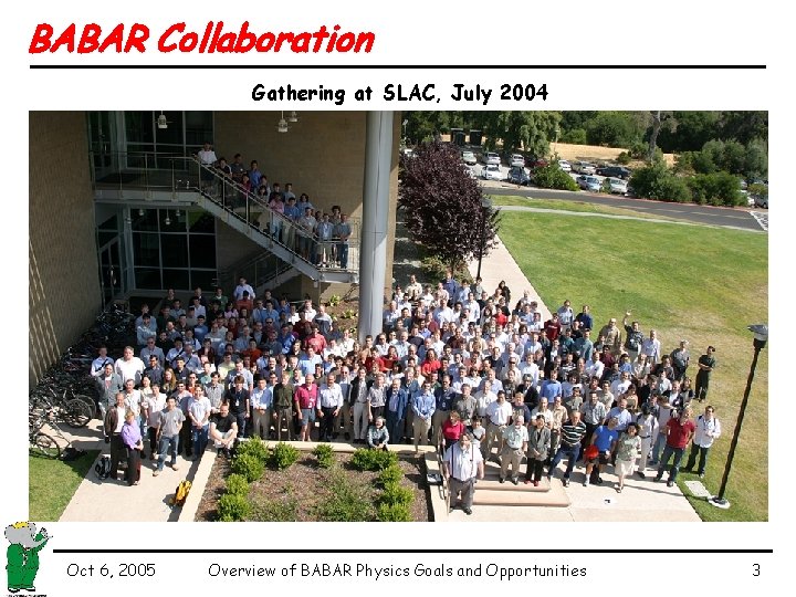 Overview of BABAR Physics Goals and Opportunities David