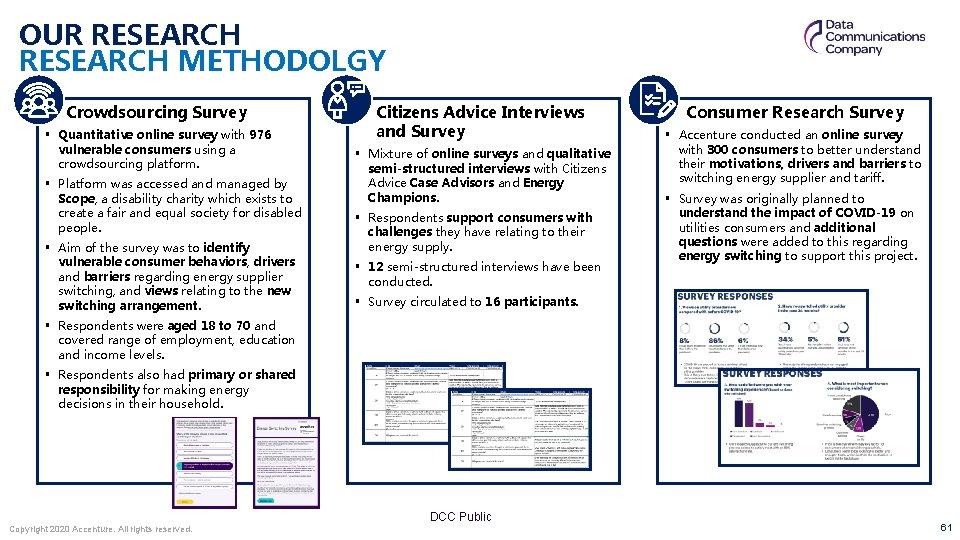 OUR RESEARCH METHODOLGY Crowdsourcing Survey § Quantitative online survey with 976 vulnerable consumers using