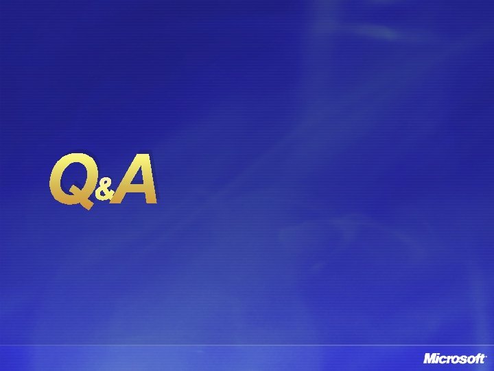 Q&A 