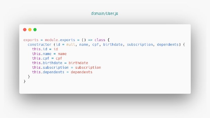 domain/User. js domain/User. js