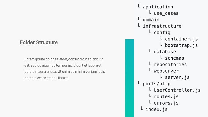 Folder Structure Lorem ipsum dolor sit amet, consectetur adipiscing elit, sed do eiusmod tempor Folder Structure Lorem ipsum dolor sit amet, consectetur adipiscing elit, sed do eiusmod tempor