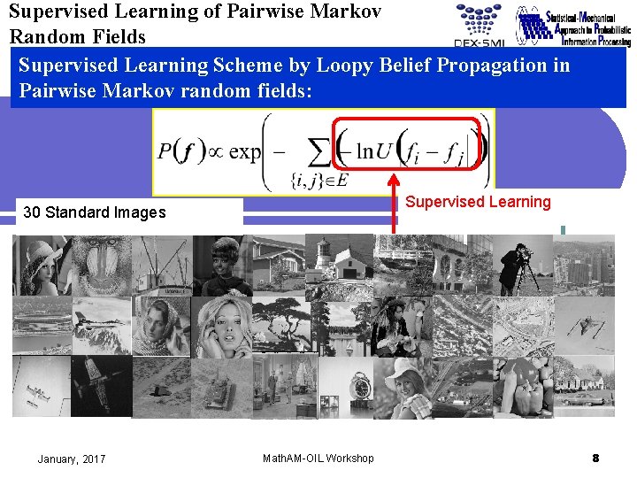 Supervised Learning of Pairwise Markov Random Fields Supervised Learning Scheme by Loopy Belief Propagation