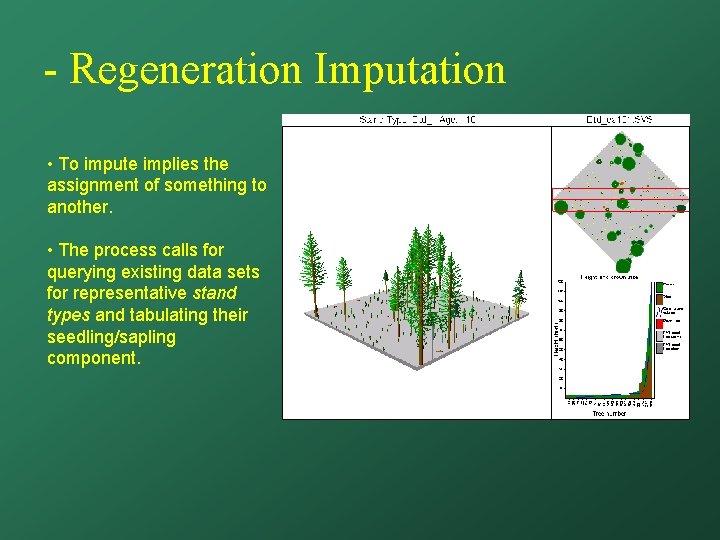 - Regeneration Imputation • To impute implies the assignment of something to another. •