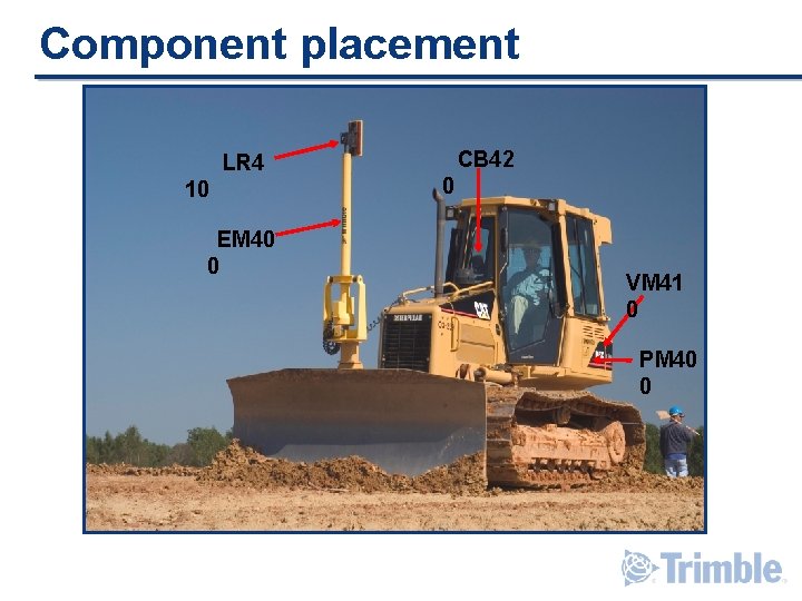 Component placement LR 4 10 EM 40 0 CB 42 0 VM 41 0 Component placement LR 4 10 EM 40 0 CB 42 0 VM 41 0
