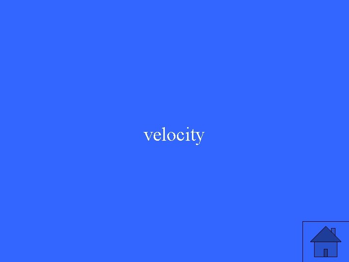 velocity 