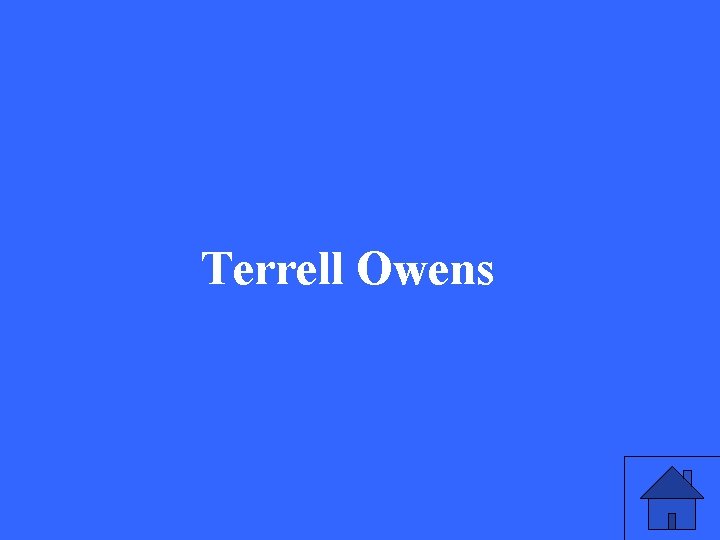 Terrell Owens 