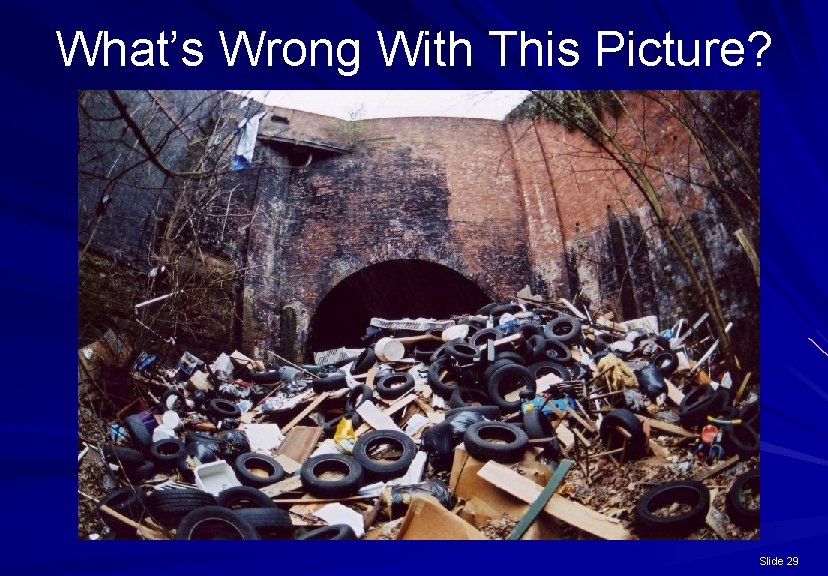 What’s Wrong With This Picture? Slide 29 