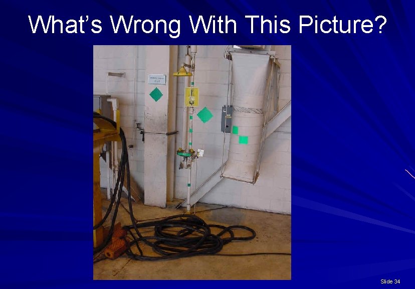 What’s Wrong With This Picture? Slide 34 