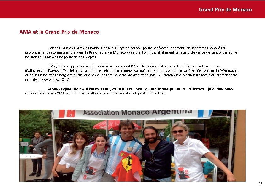 Grand Prix de Monaco AMA et le Grand Prix de Monaco Cela fait 14