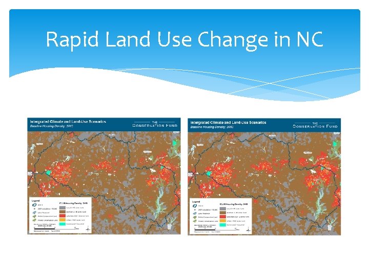 Rapid Land Use Change in NC 