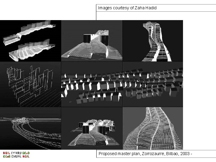 Images courtesy of Zaha Hadid Proposed master plan, Zorrozaurre, Bilbao, 2003 - 