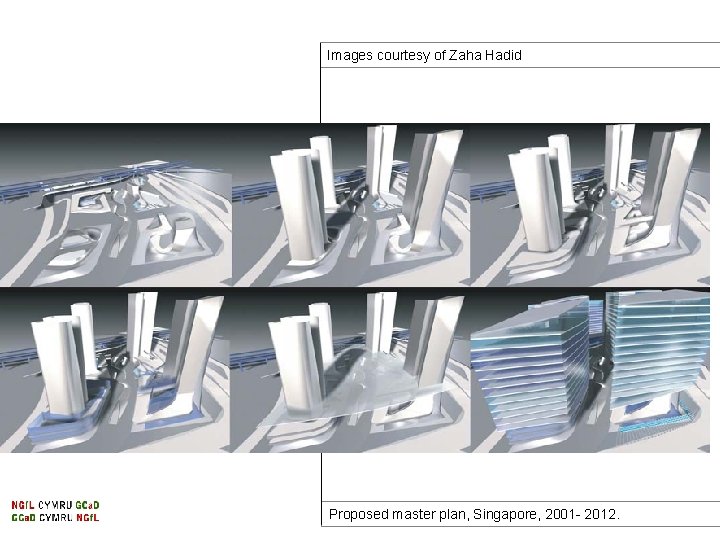 Images courtesy of Zaha Hadid Proposed master plan, Singapore, 2001 - 2012. 