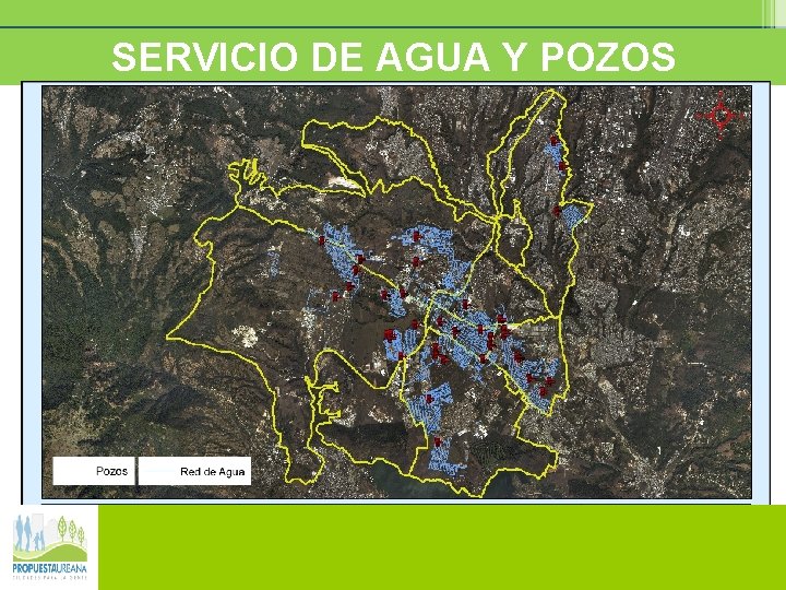 B a. DE su r e r. Yo. POZOS s SERVICIO AGUA 