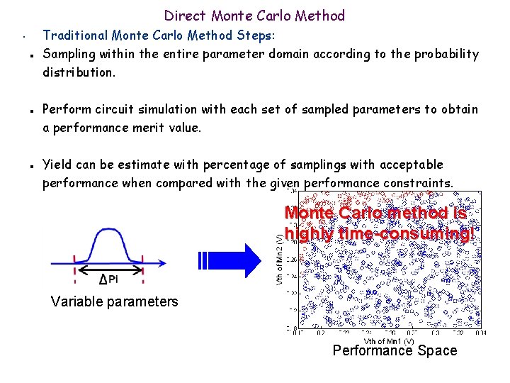 Direct Monte Carlo Method • n n n Traditional Monte Carlo Method Steps: Sampling Direct Monte Carlo Method • n n n Traditional Monte Carlo Method Steps: Sampling