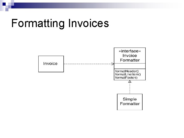 Formatting Invoices 