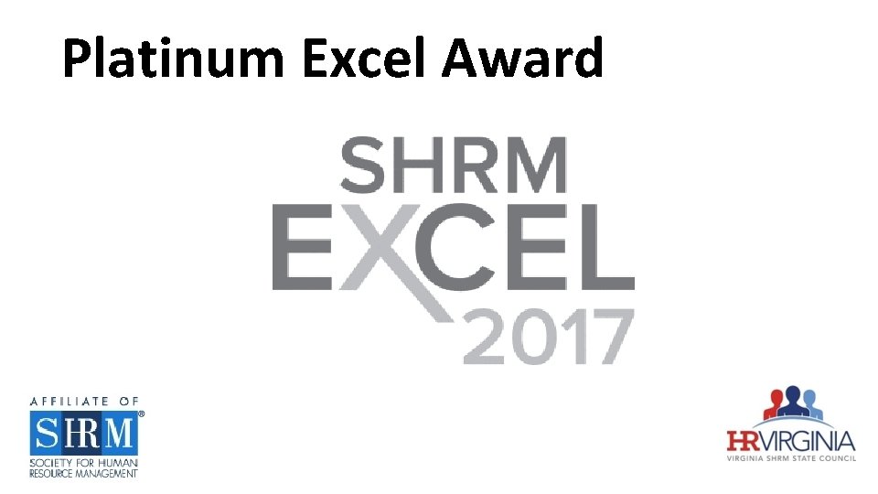 Platinum Excel Award 