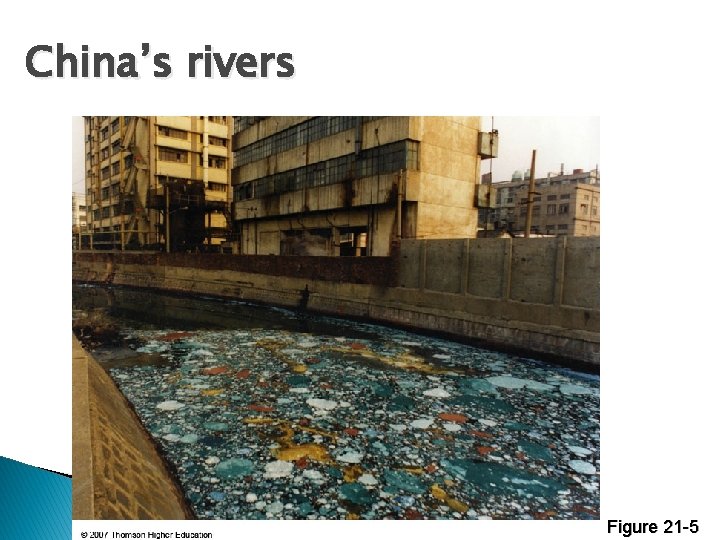 China’s rivers Figure 21 -5 