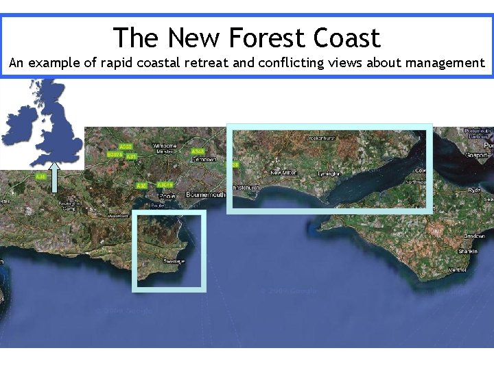 The New Forest Coast An example of rapid coastal retreat and conflicting views about